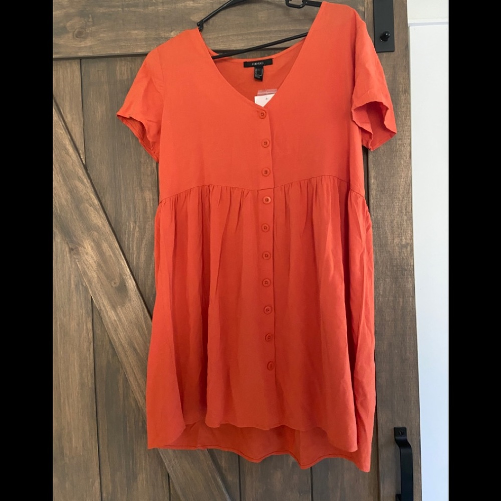 Orange Sun dress